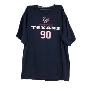 Vintage NFL Houston Texans #90 Mario Williams Reebok T-Shirt SZ Lg Unisex